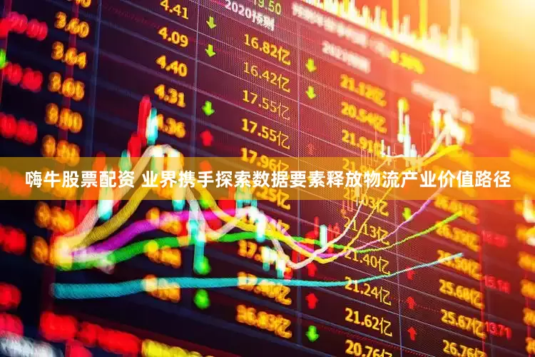 嗨牛股票配资 业界携手探索数据要素释放物流产业价值路径